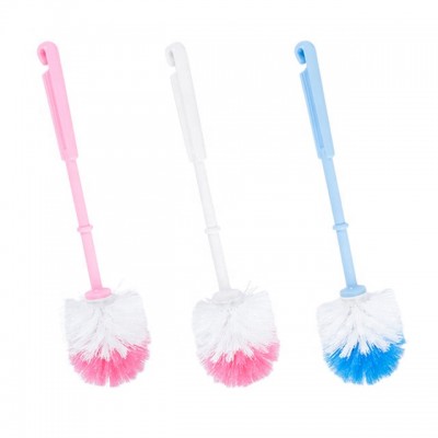 Manufacture Household Powerful Cleaning Brush Wash Brush Toilet Brush Round with Long Handle